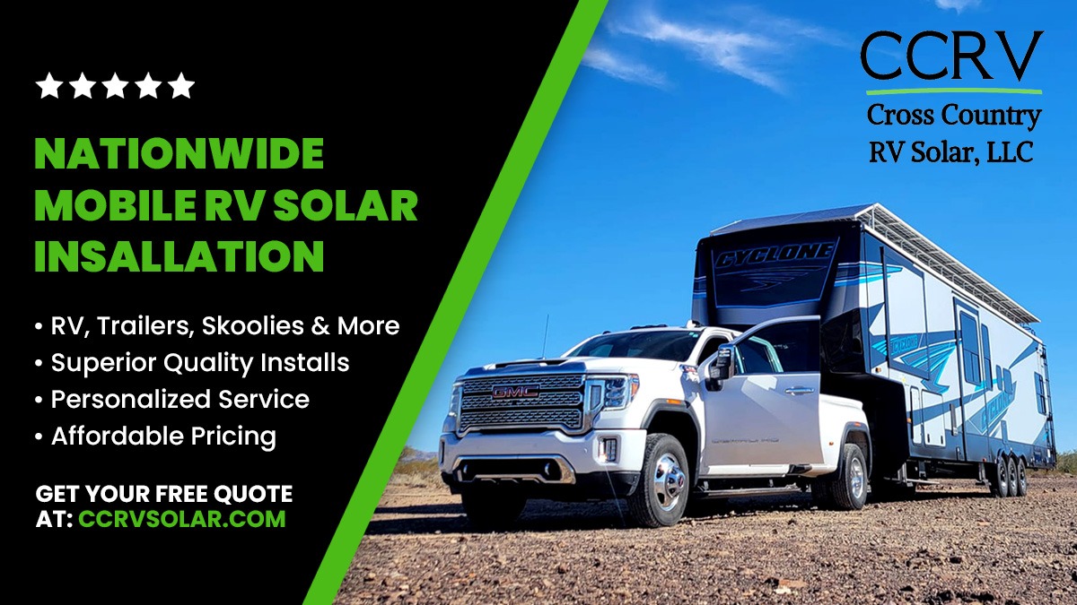 RV Solar Power System - Recent Installs